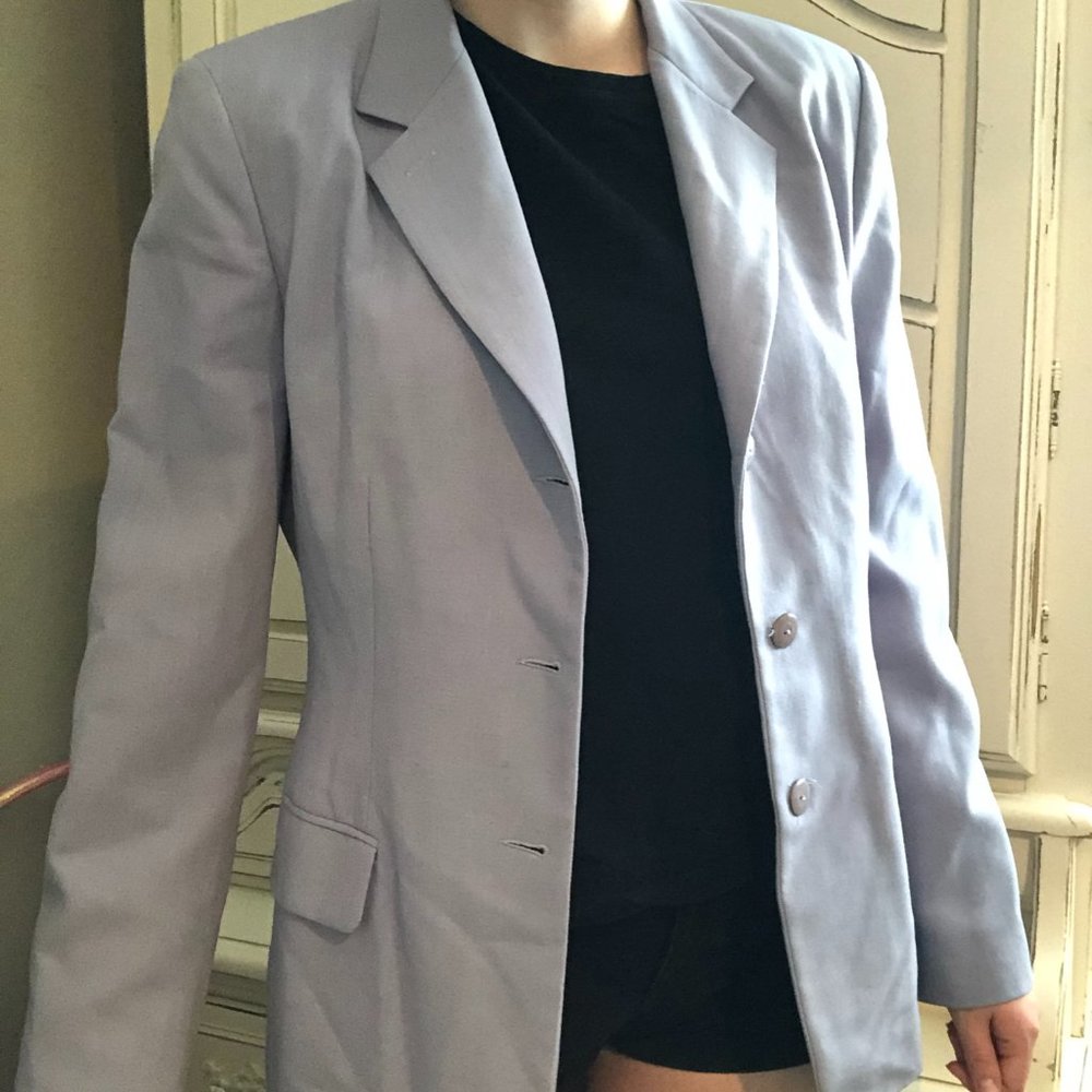 Pastel Blue Michael Kors Blazer